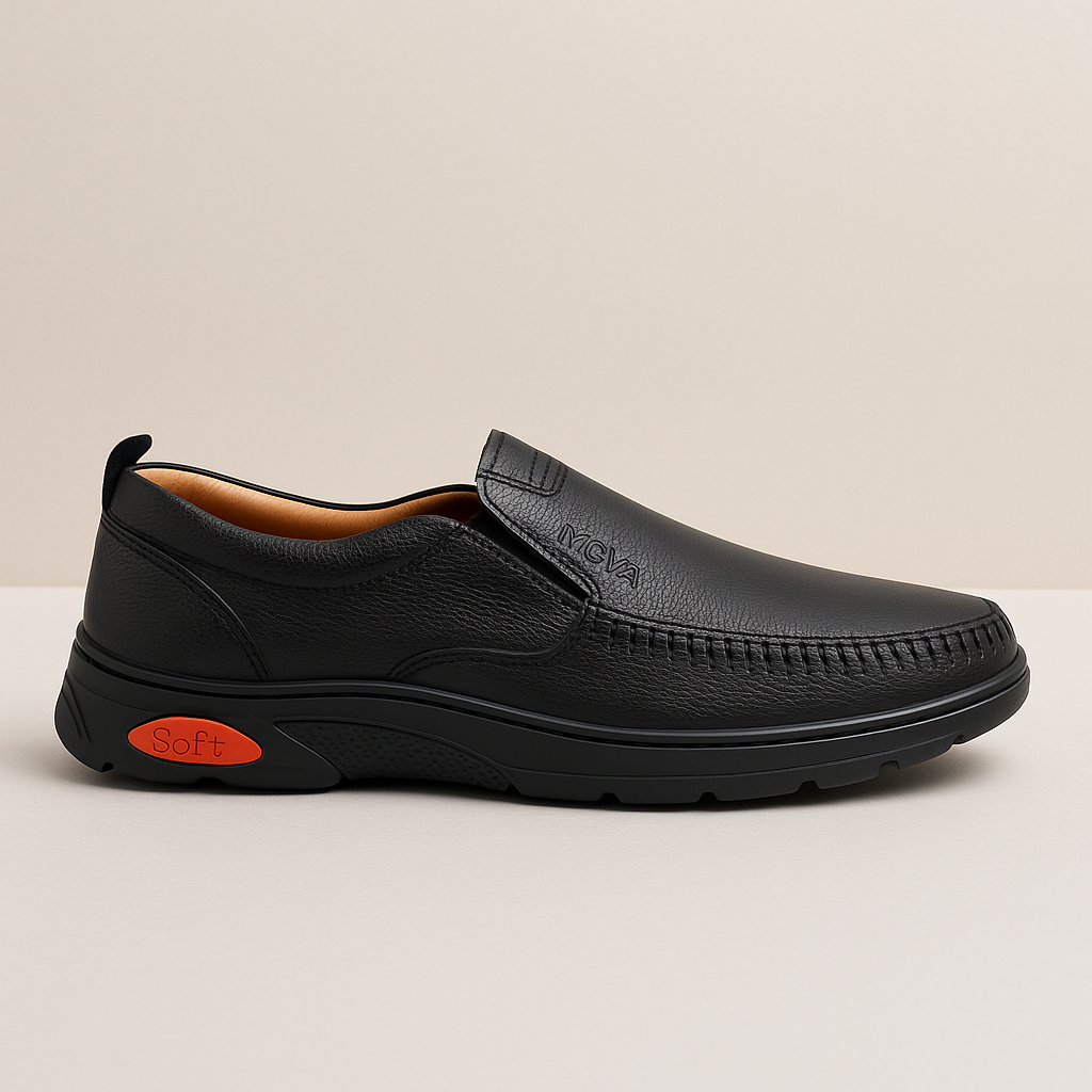 Mova Leather Casual MS40 - Black