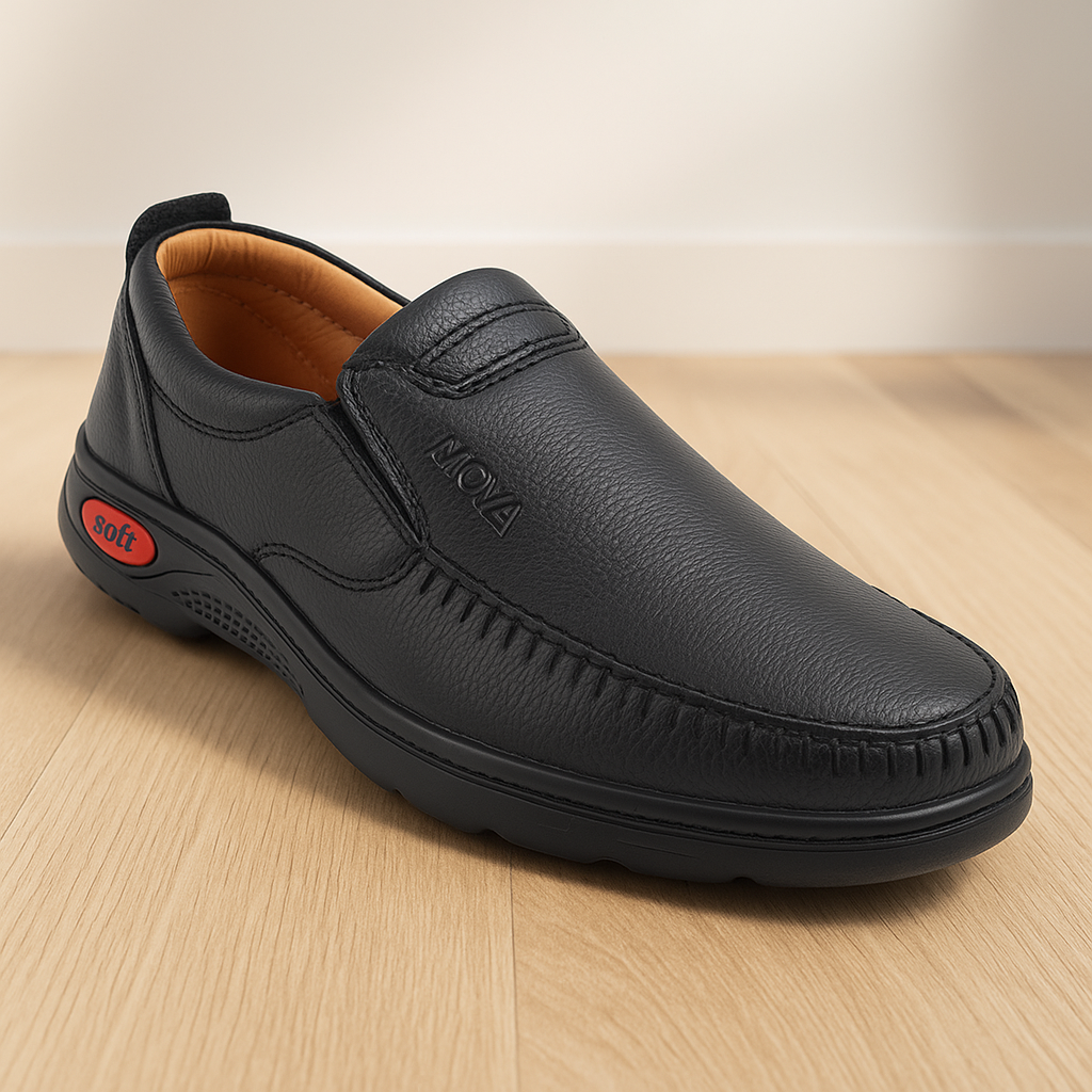 Mova Leather Casual MS40 - Black
