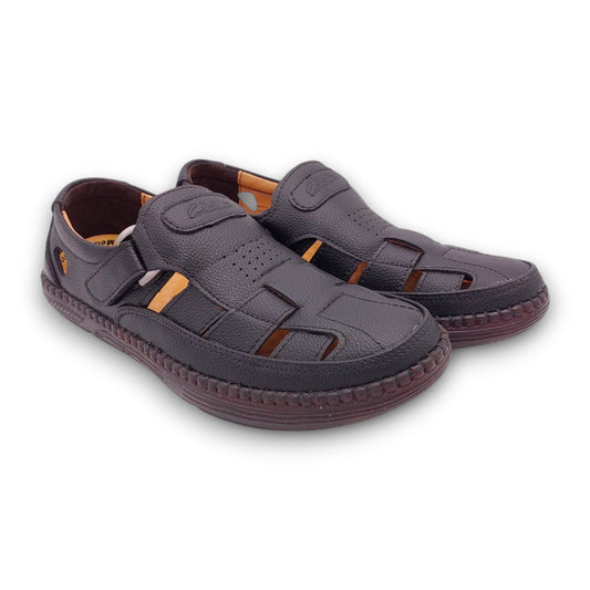 Mova Comfort Fit Rexine Roman RO53-Black