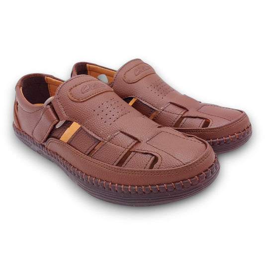 Mova Comfort Fit Rexine Roman RO53-Brown