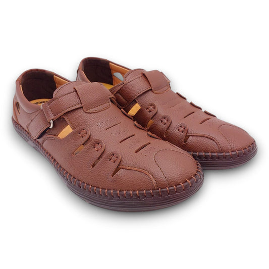 Mova Comfort Fit Rexine Roman RO51-Brown