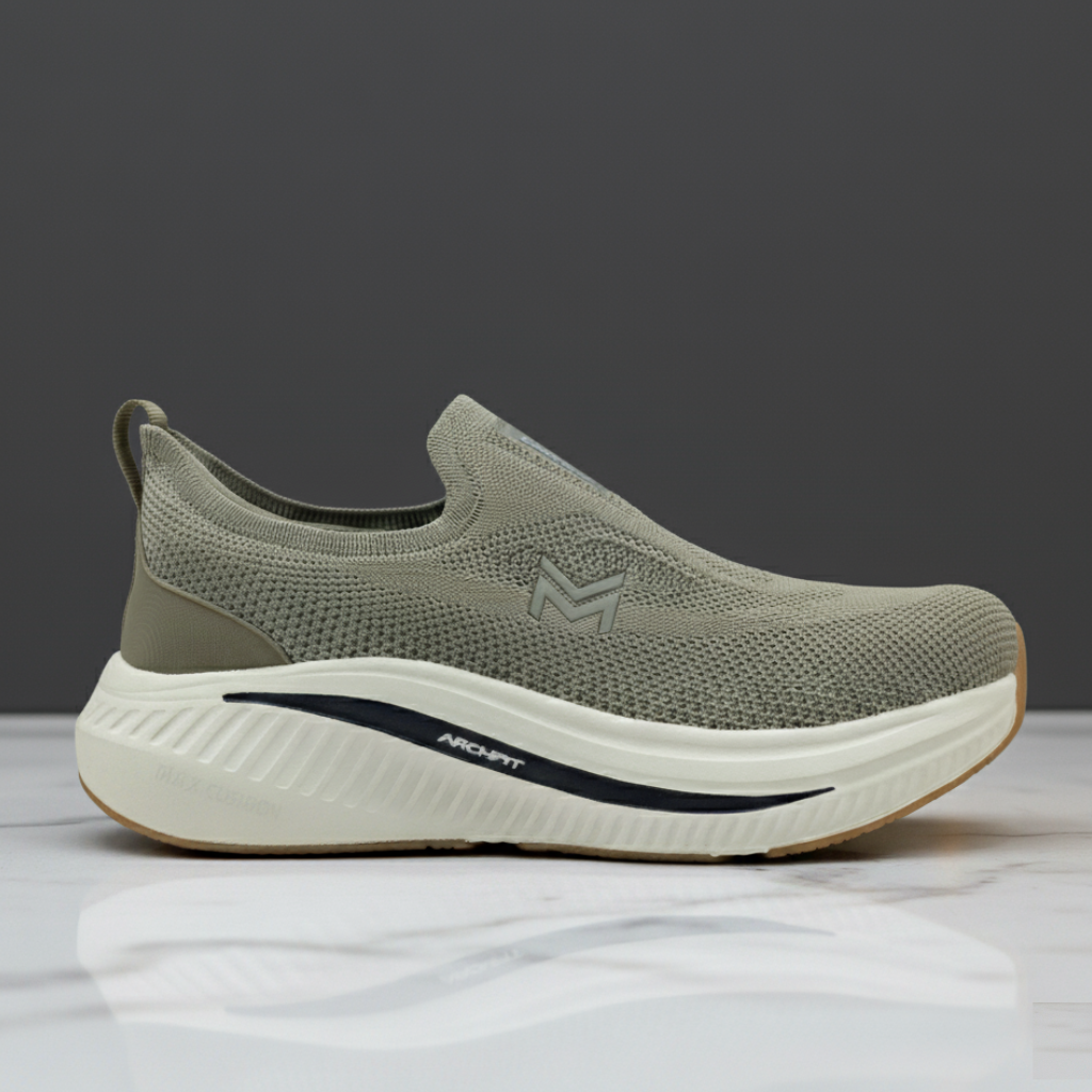 MOVA AirFit Slip On Sneakers 8821 - Khaki