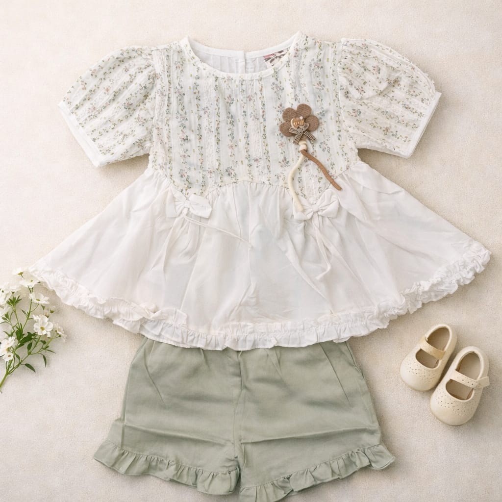 MOVA Meadow Charm Top & Short Set - Sage