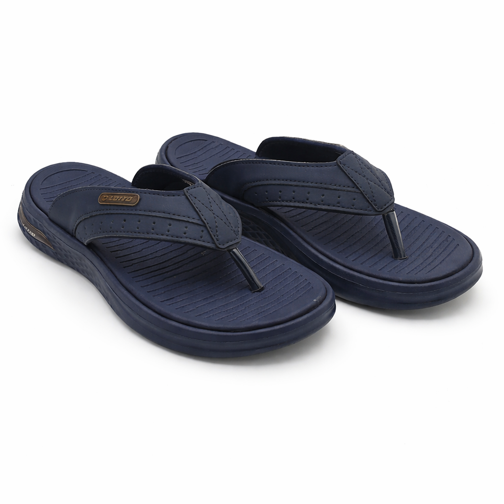 Men’s Comfort Thong Slippers 31103 - Navy