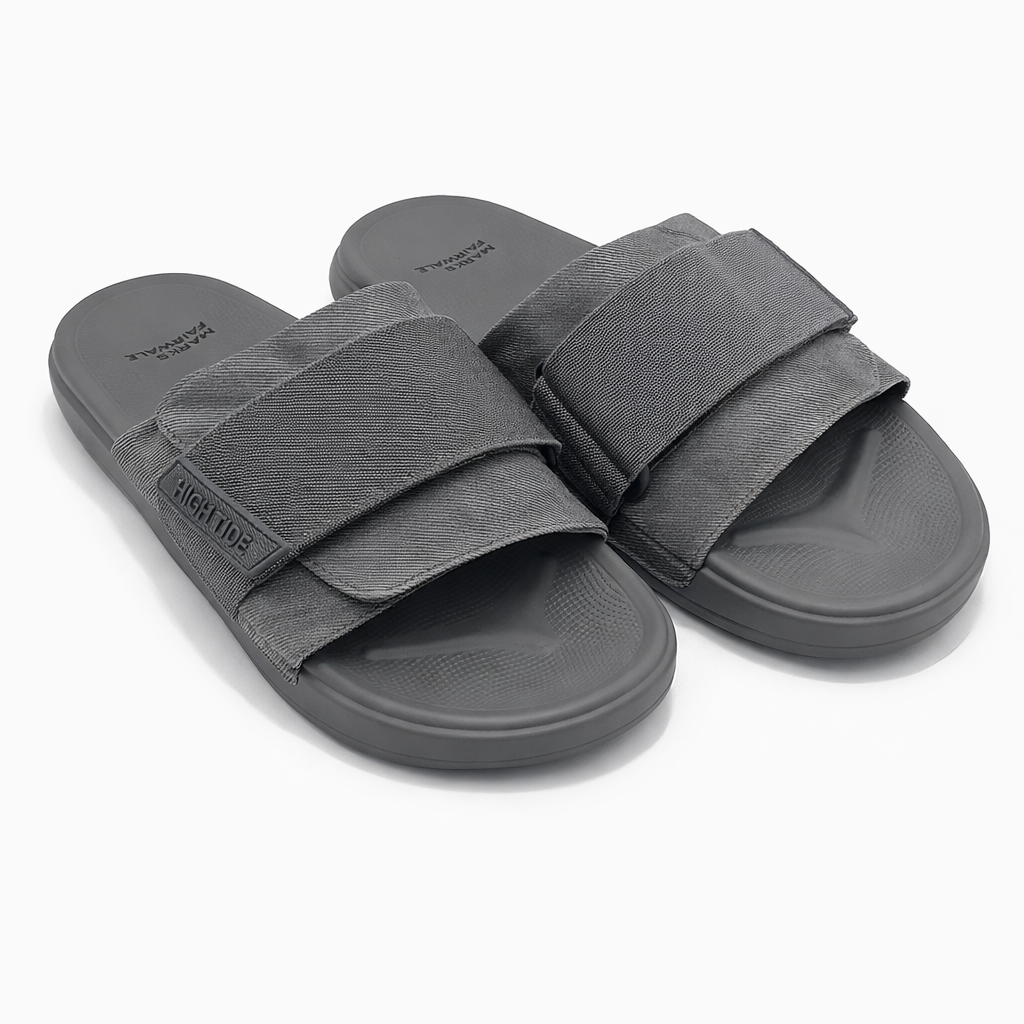 Mova Comfort Flip Flops Slippers 24003 - Grey