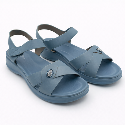 Women Premium Slingback Sandals 9211 - Blue