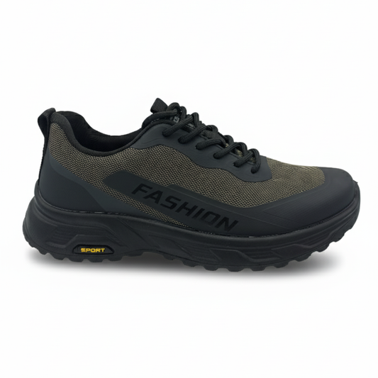 Men’s Black Mesh Running Shoes 855 - Khaki
