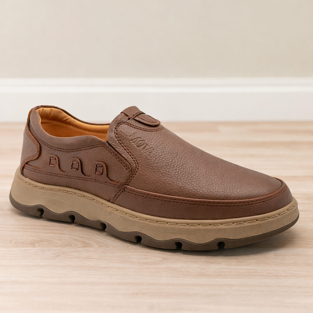 Mova Leather Casual BJ5056 - Mustard