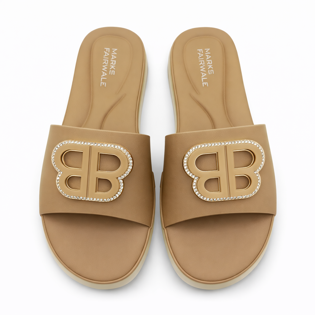 Women Premium Slippers 1908 - Khaki