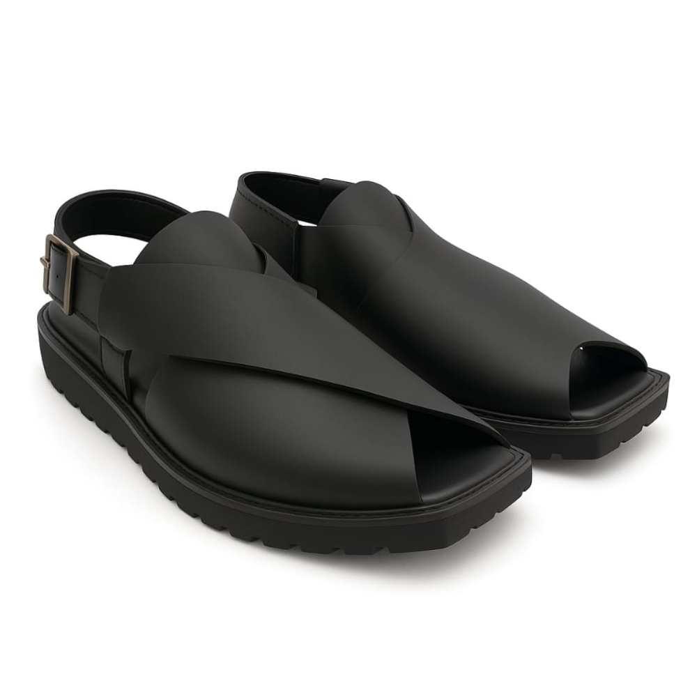 Peshawari Sandal PW32 - Black