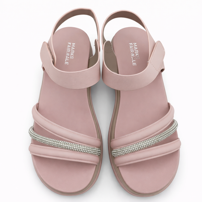 Women Premium Slingback Sandals 23518 - Pink