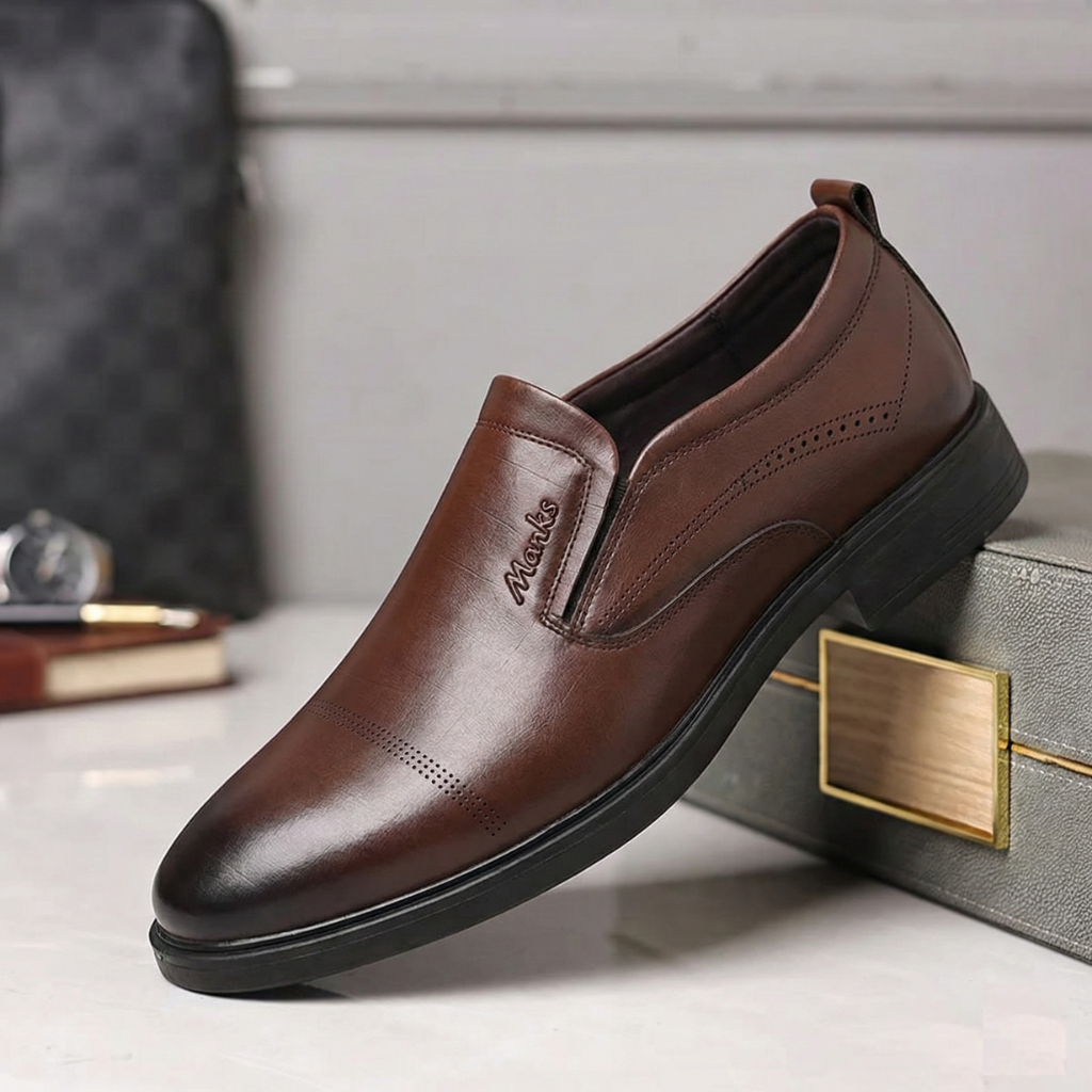 Mova Imported Formal Shoes  S56507 - Brown