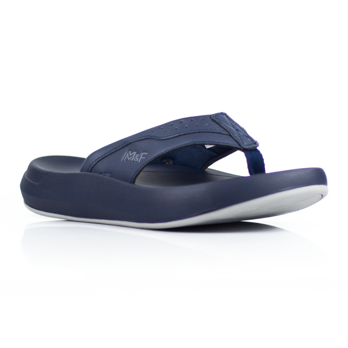 Mova Comfort Flip Flops Slippers 66801 - Navy