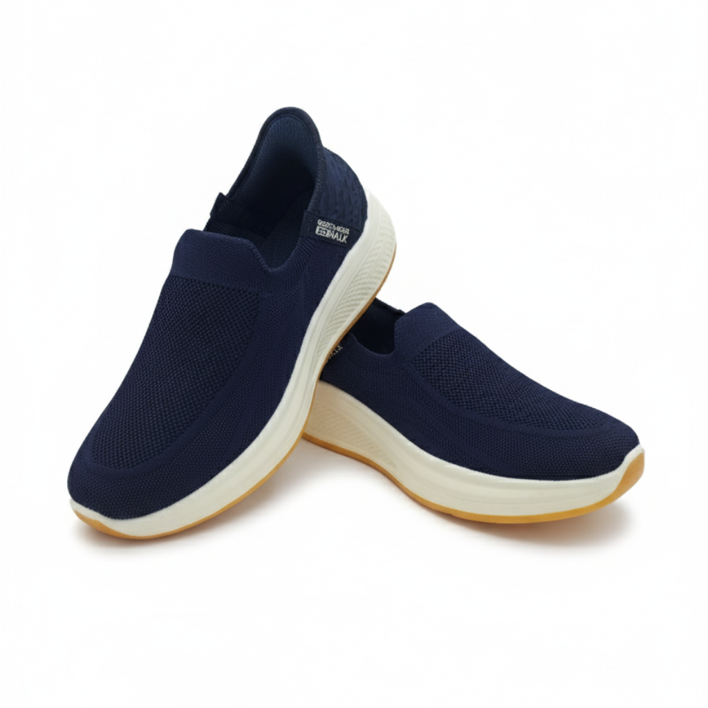 Mesh Slip-On Sneakers RX6910 - Blue