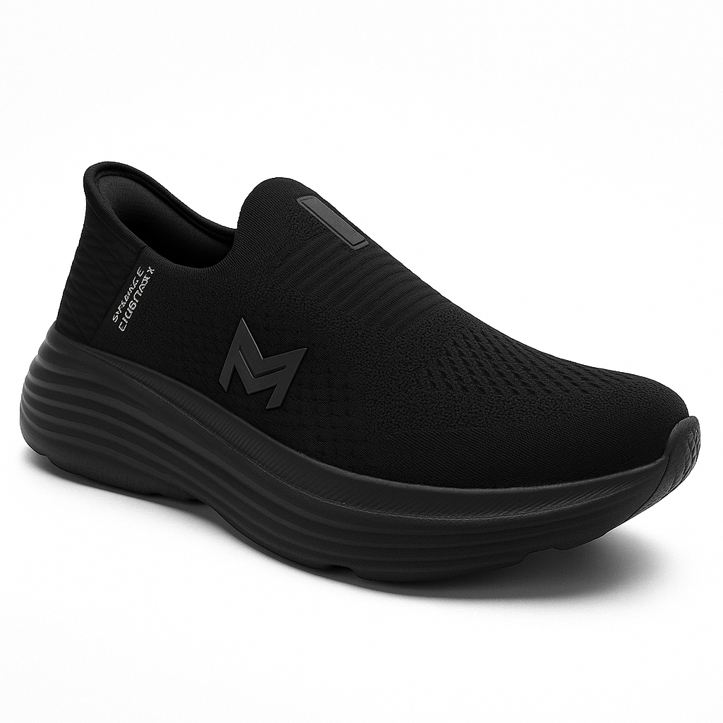 Max Cushion Slip On Sneakers  998 - Black
