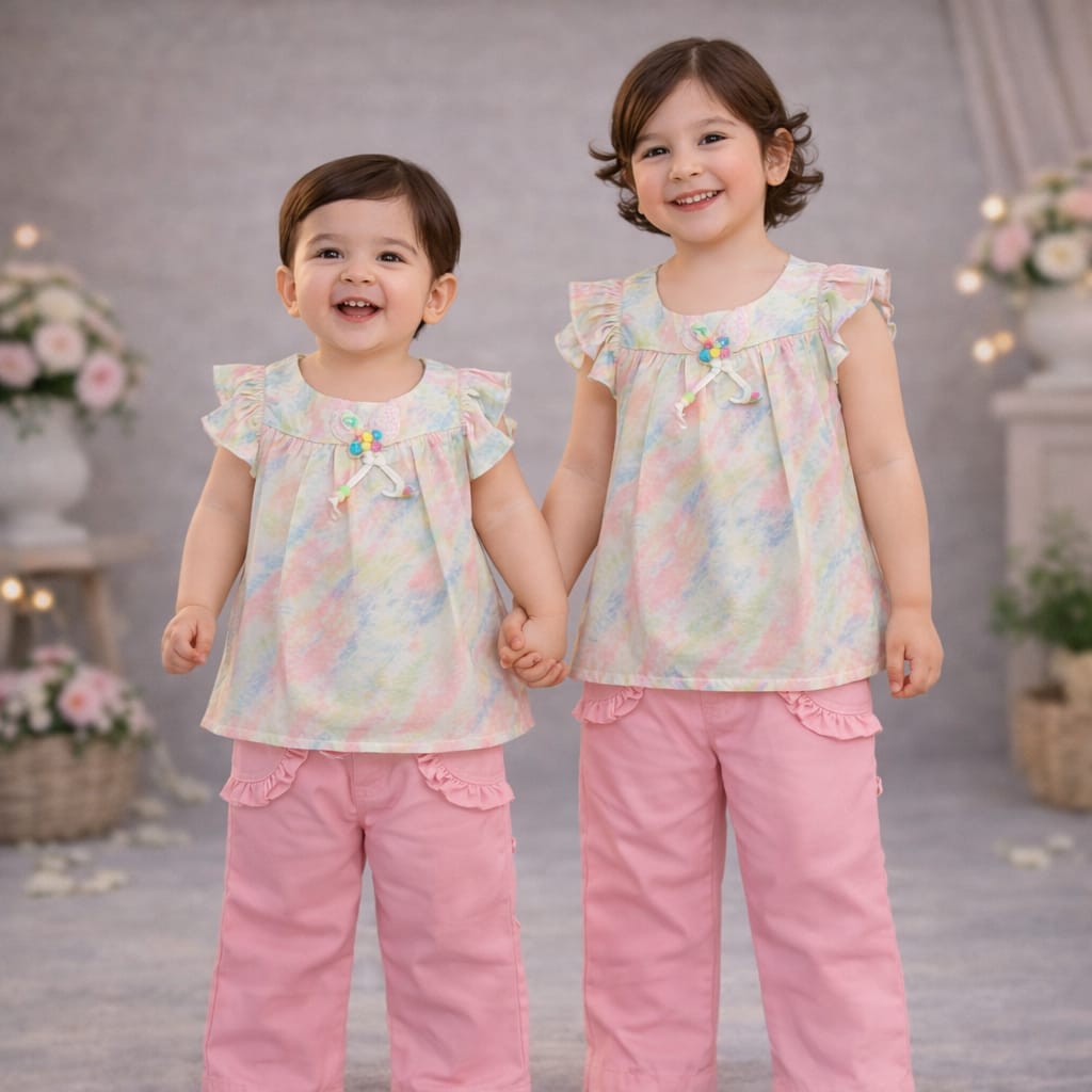 MOVA Blossom Dream Top & Pant Set - Rose