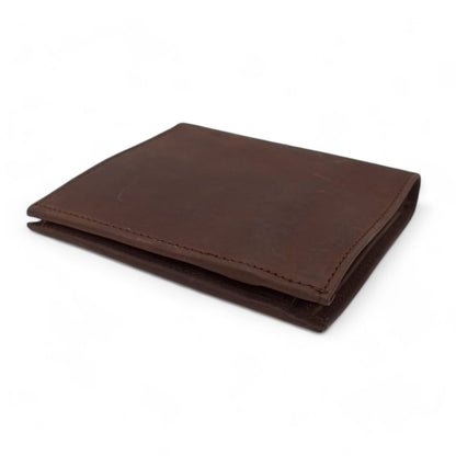 Handcrafted Large Brown Leather Wallet