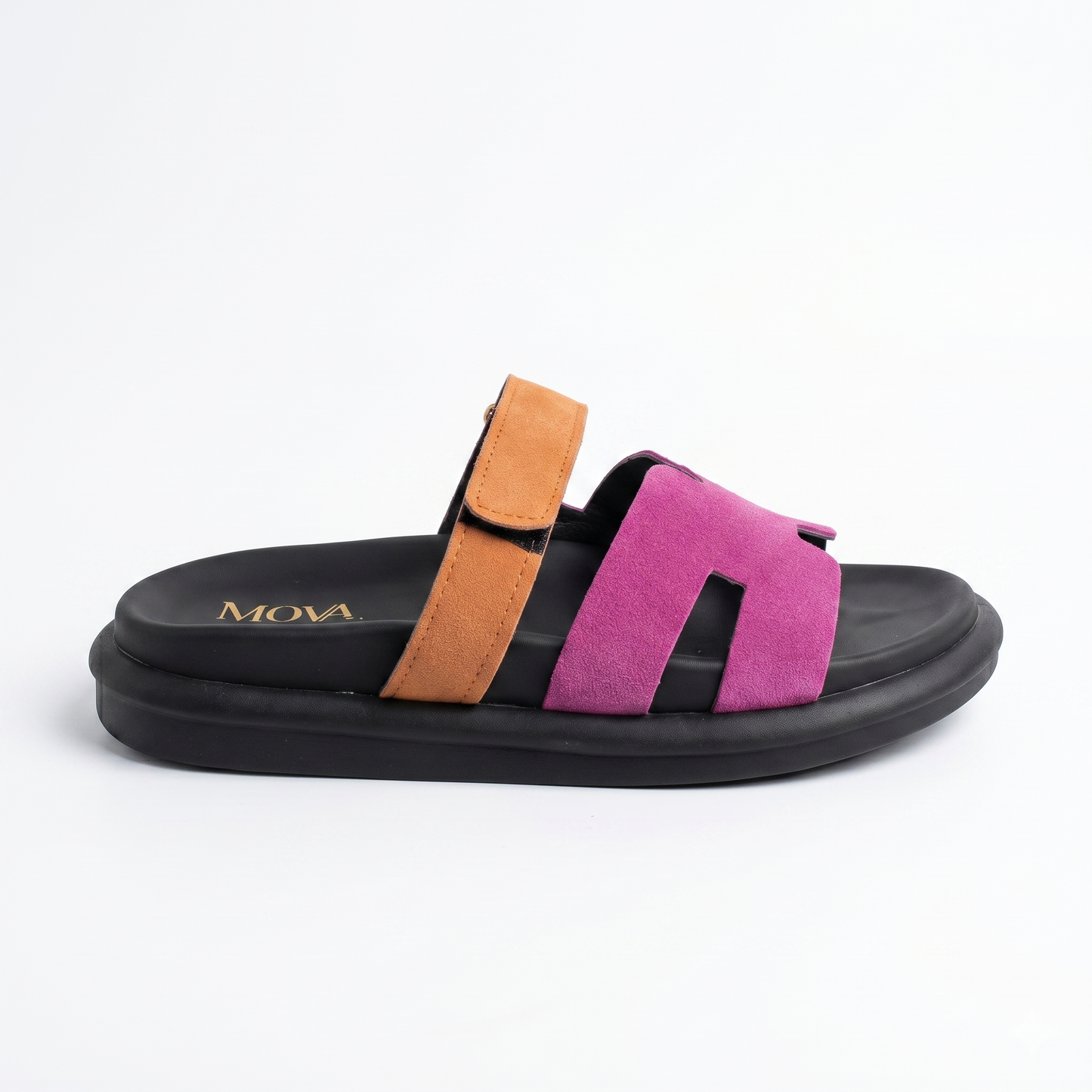 Mova Comfort Sandals with Ankle Strap WS02 - Pink