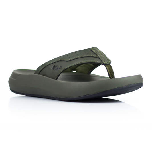 Mova Comfort Flip Flops Slippers 66801 - Green