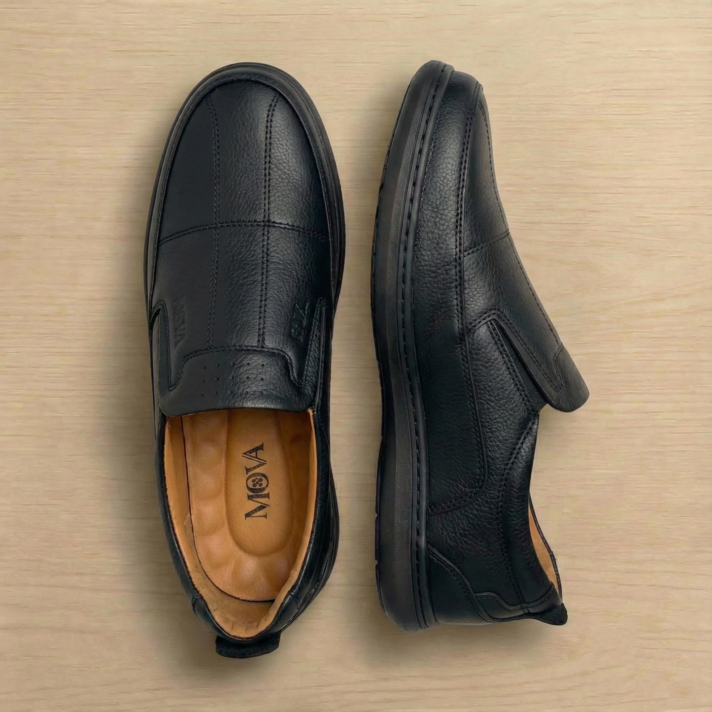 Mova Leather Casual GC23 - Black