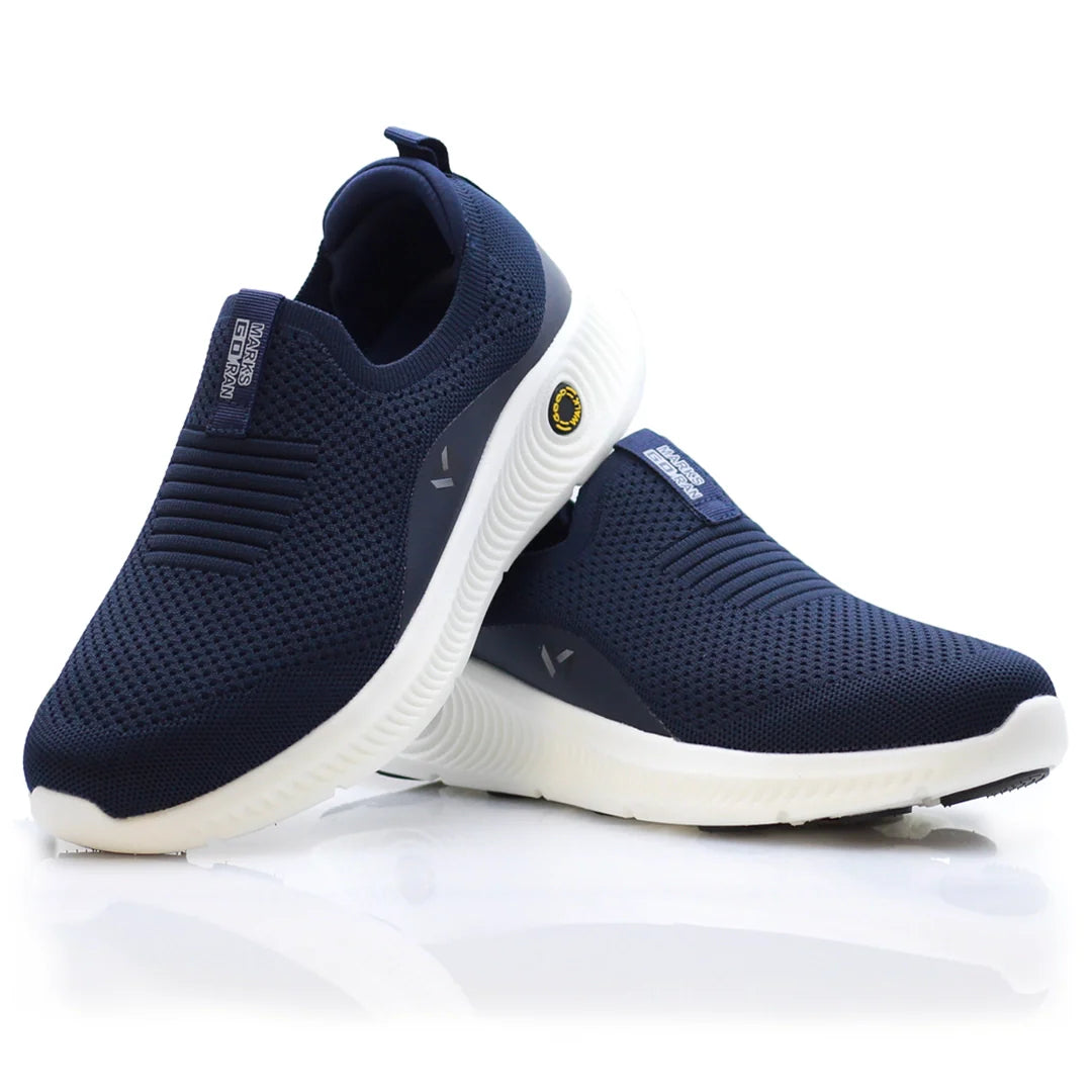 Slip-On Sneakers M2423 - Navy Blue