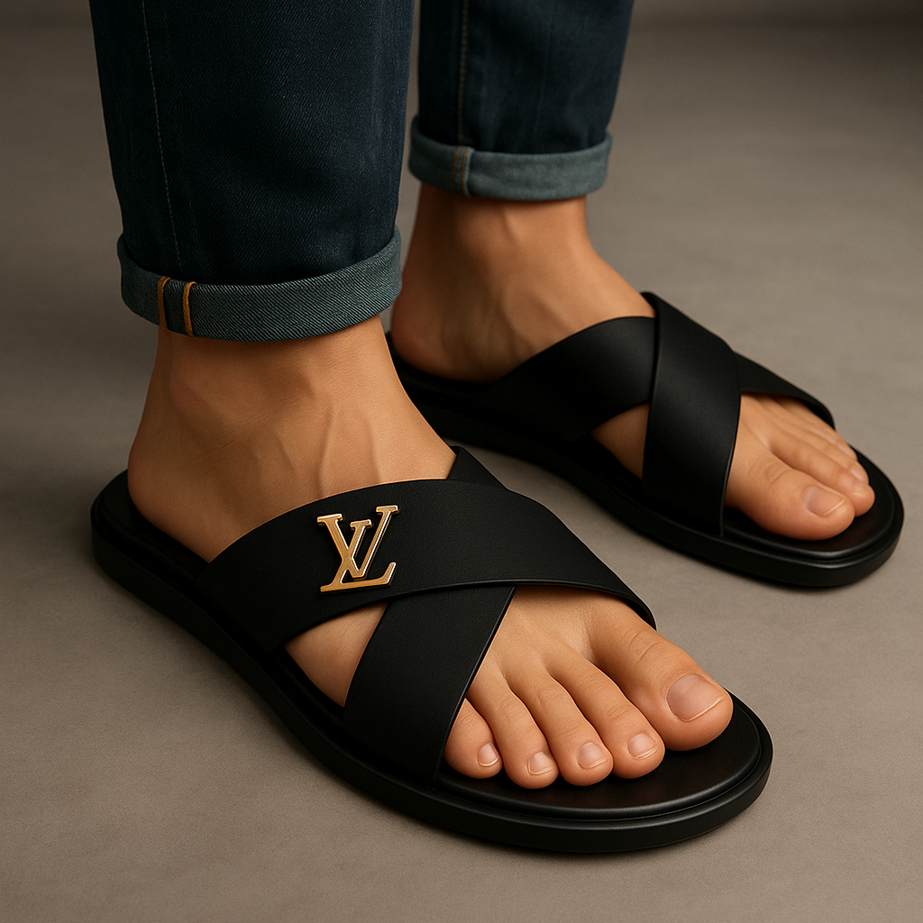 Mova Comfort Velvet Walks Slippers 2069 - Black