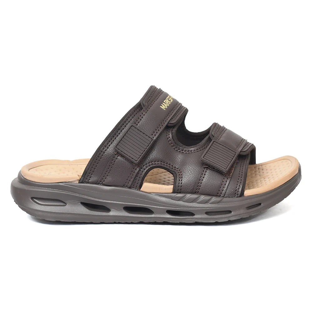 Men’s Cushioned Double Straps 25003 - Brown