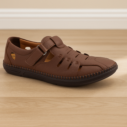 Mova Comfort Fit Rexine Roman RO51-Brown