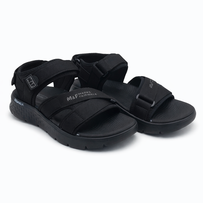 Men’s Comfortable Open Toe Casual Sandals 27002 - Black