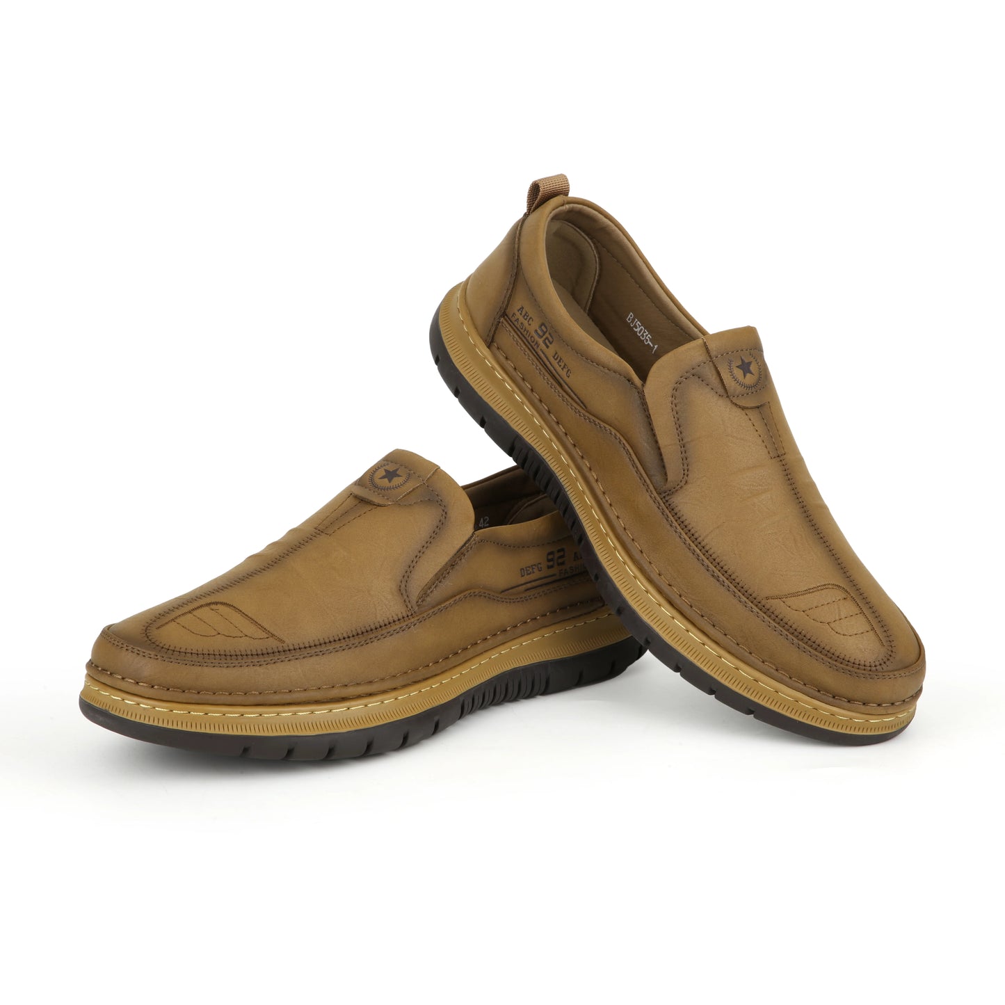 Elite Casual Slip on BJ35 - Brown