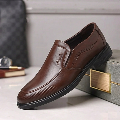 Mova Imported Formal Shoes  S5993 - Brown