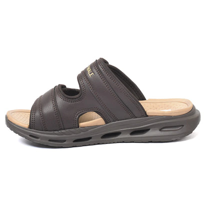 Men’s Cushioned Double Straps 25003 - Brown