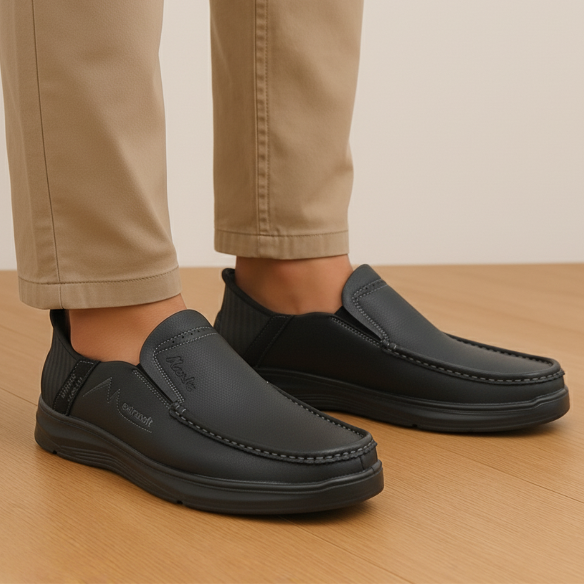 Elite Casual Slip on S75993 - Black