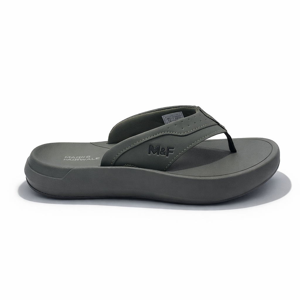 Mova Comfort Flip Flops Slippers 66801 - Green