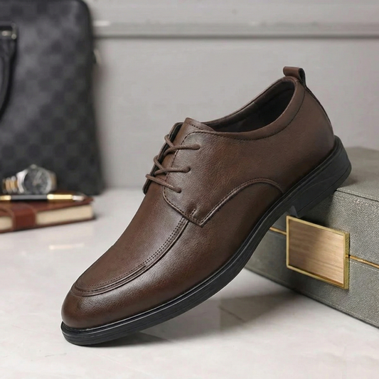 Mova Imported Formal Shoes  S56558 - Brown
