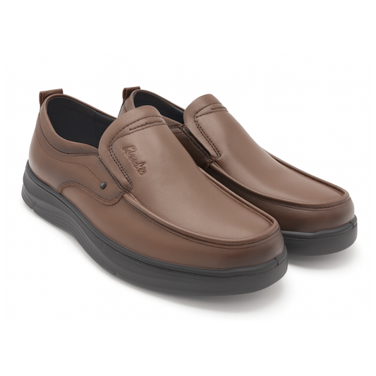 Elite Casual Slip on S727 - Brown