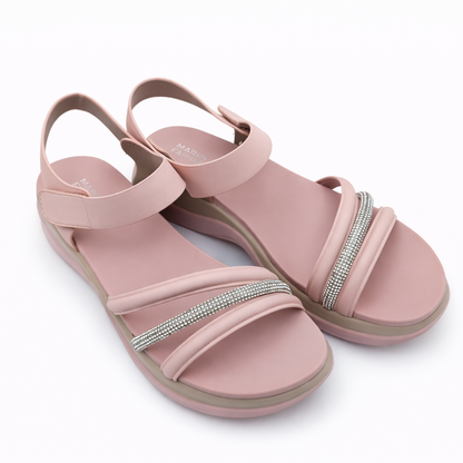 Women Premium Slingback Sandals 23518 - Pink