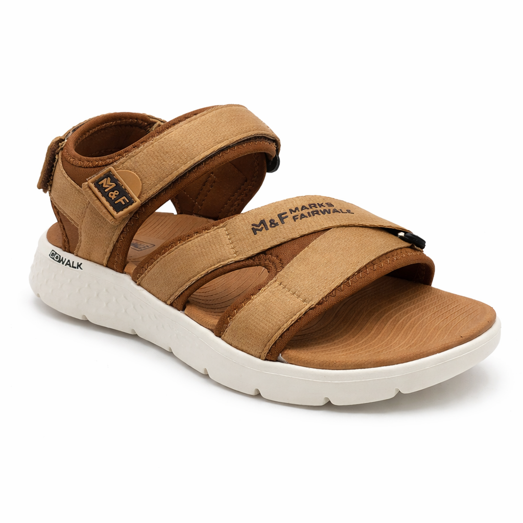 Men’s Comfortable Open Toe Casual Sandals 27002 - Khaki