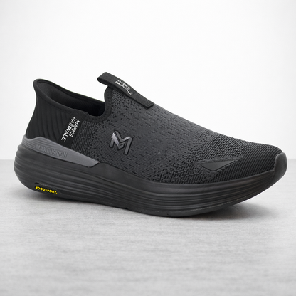MaxCushion Slip On Sneakers Active Comfort 2406 - Black D Gray