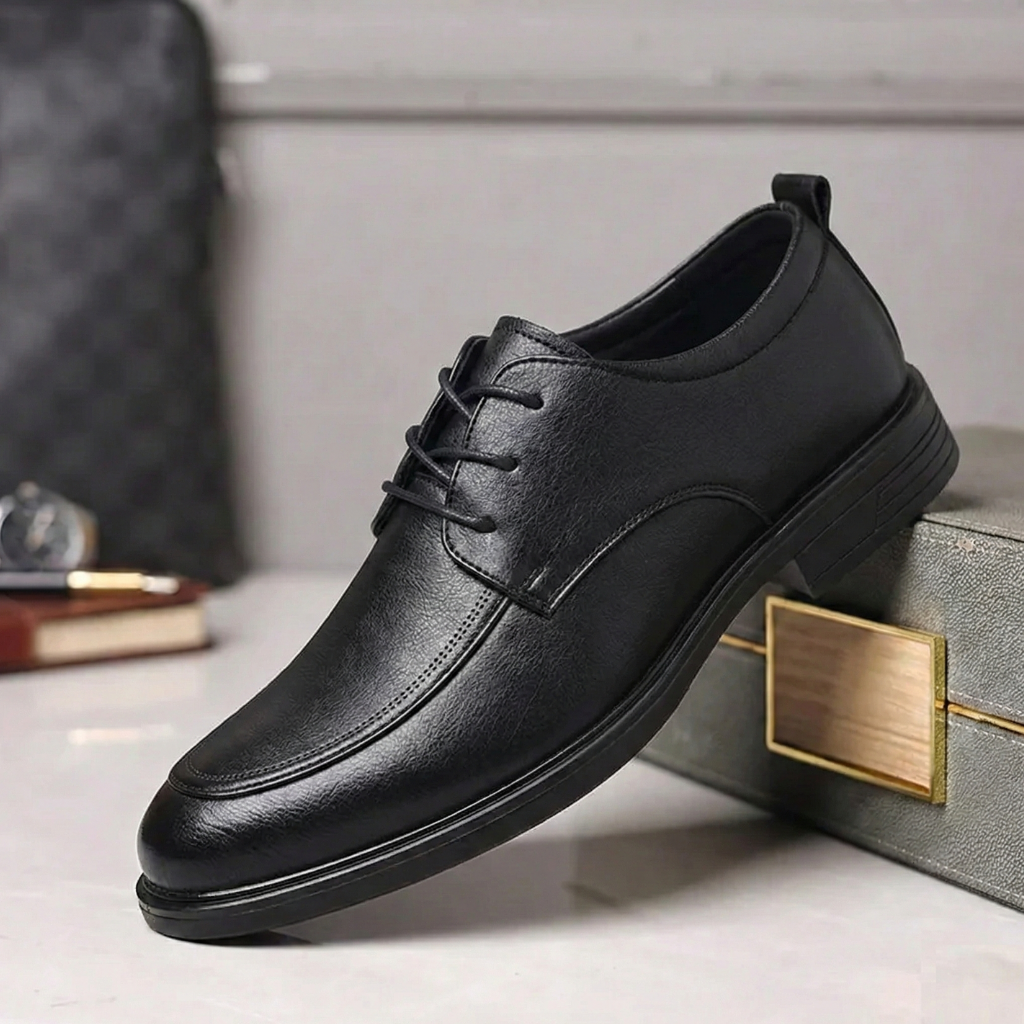 Mova Imported Formal Shoes  S56558 - Black