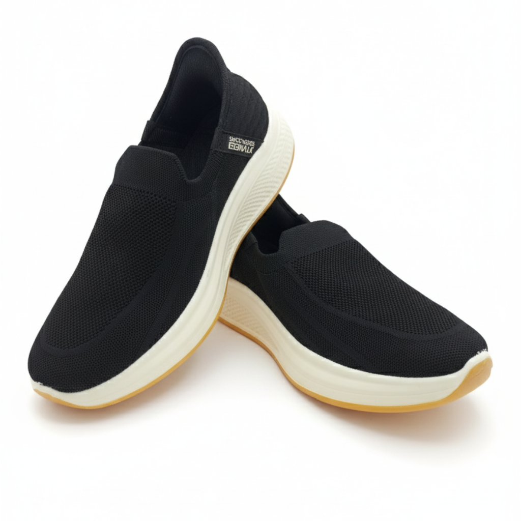 Mesh Slip-On Sneakers RX6910 - Black
