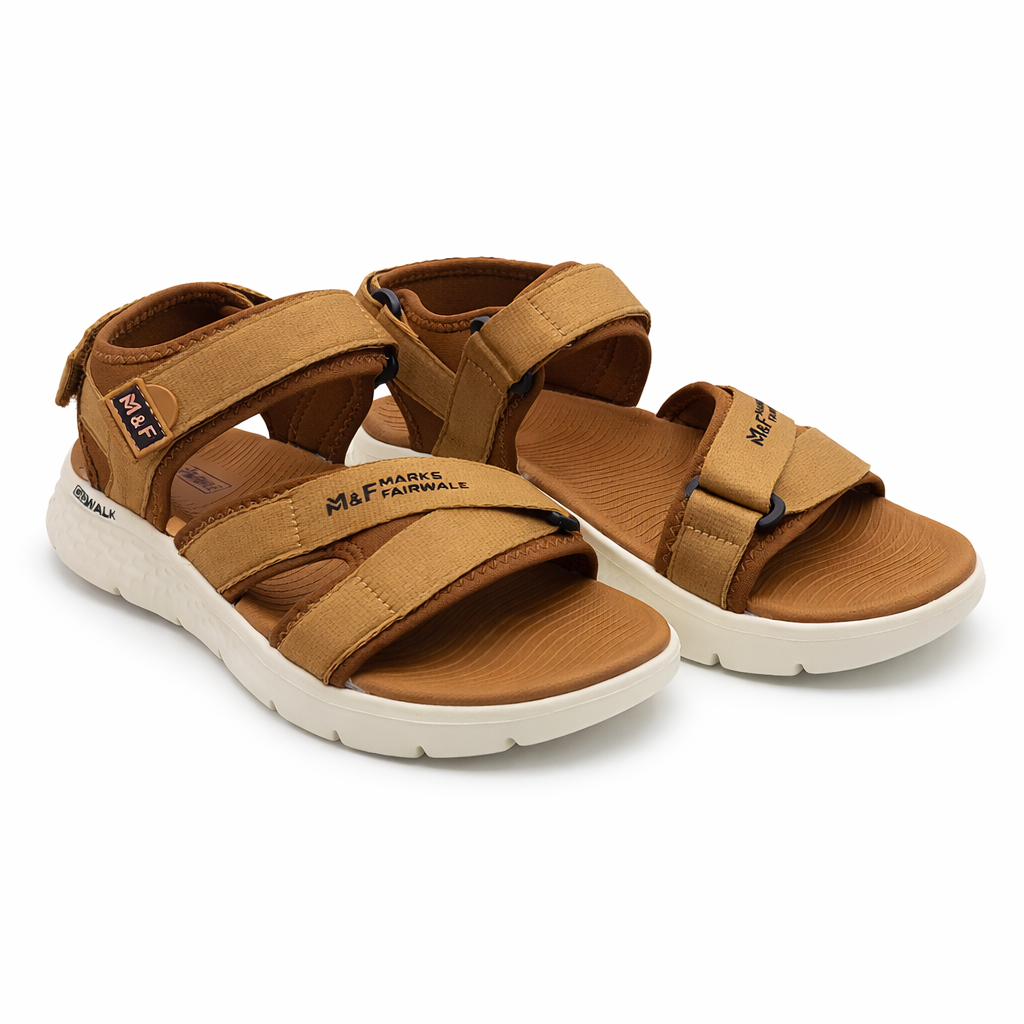 Men’s Comfortable Open Toe Casual Sandals 27002 - Khaki