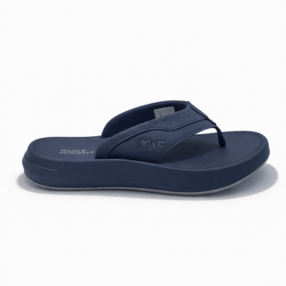 Mova Comfort Flip Flops Slippers 66801 - Navy
