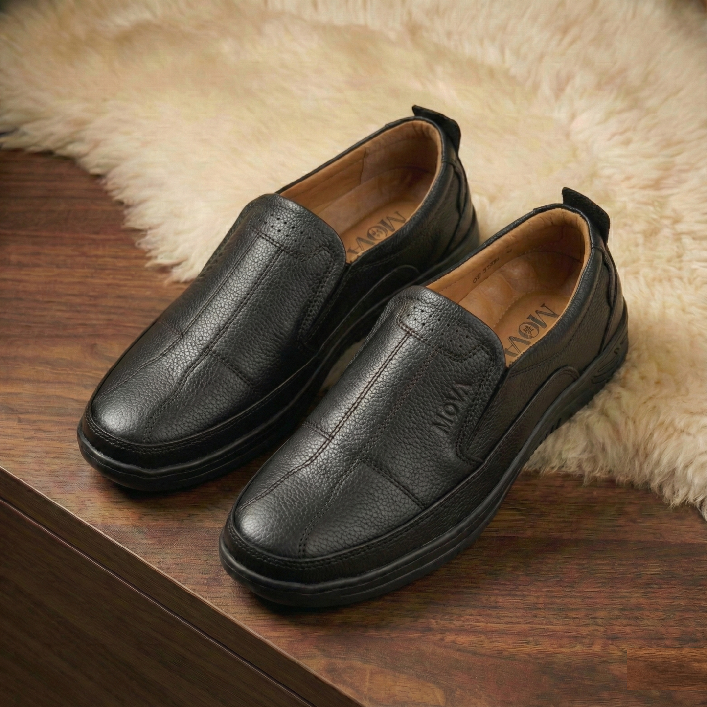 Mova Leather Casual GC23 - Black