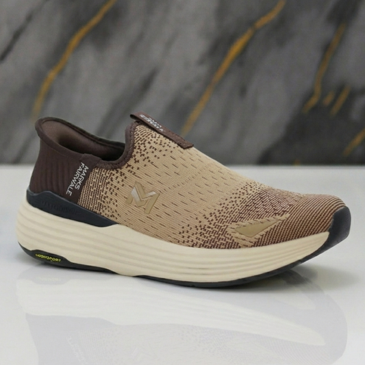 MaxCushion Slip On Sneakers Active Comfort 2406 - Brown