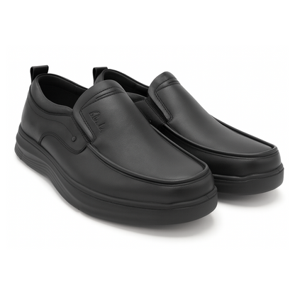 Elite Casual Slip on S727 - Black