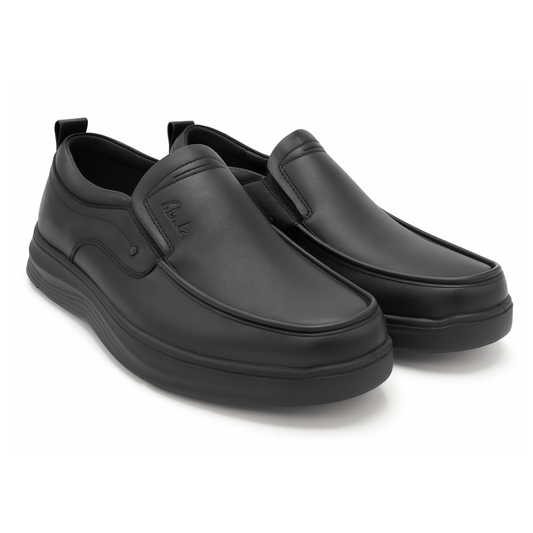 Elite Casual Slip on S727 - Black