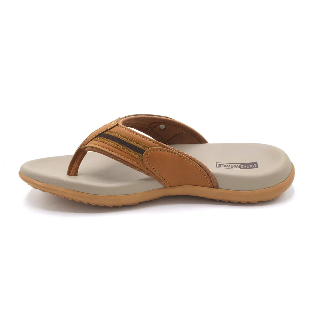 Men’s Comfort Open Toe Flip Flop 21105 - Khaki
