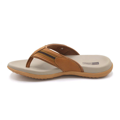 Men’s Comfort Open Toe Flip Flop 21105 - Khaki