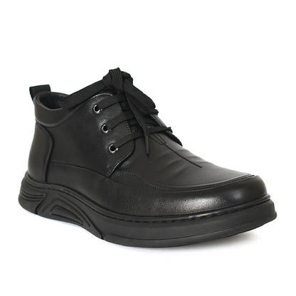 Classic Laceup Ankle Boots BJ88 - Black